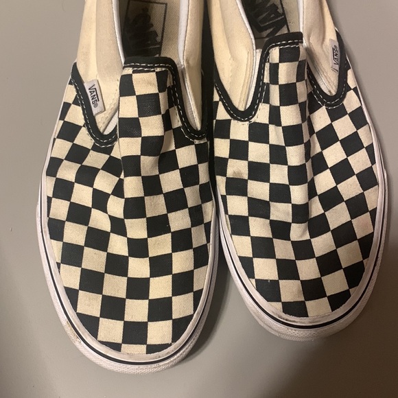 Checkerboard Vans - Picture 2 of 7